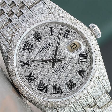 replica diamond rolex datejust|rolex datejust full diamond.